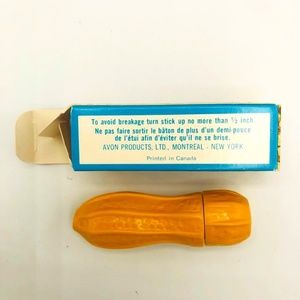 RARE Vintage Avon "Magic" In a Nutshell Peanut Lipstick Like NEW